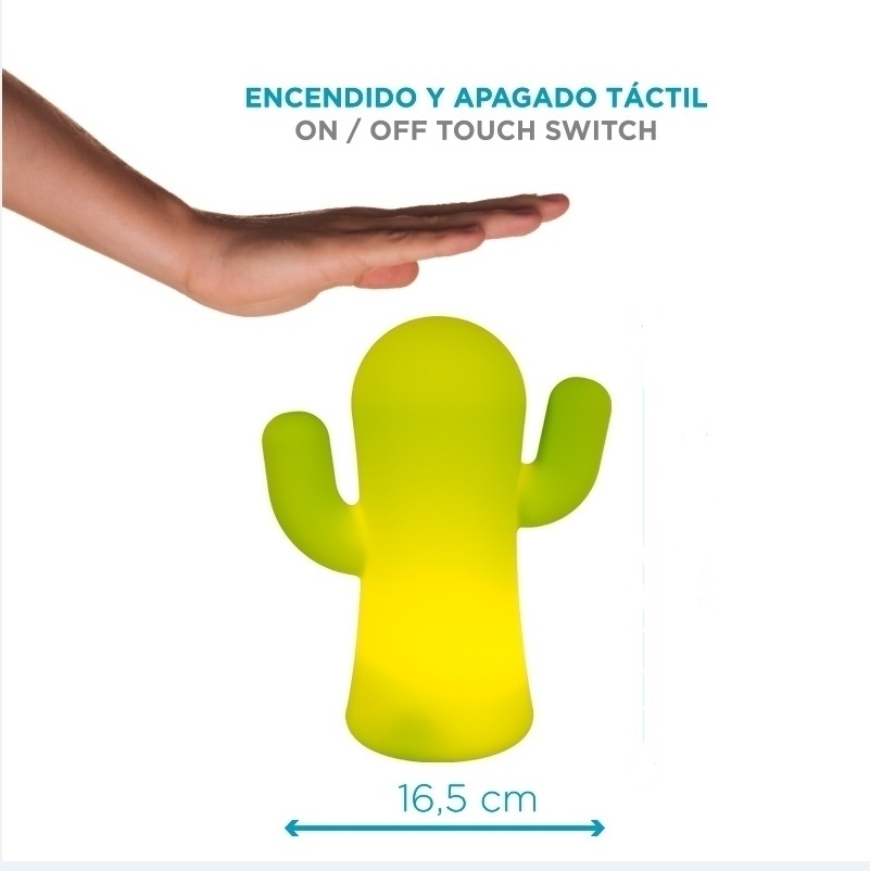 11W LED įkraunamas šviestuvas PANCHITO, šviesiai žalias, 6000K/RGB, IP43, su microUSB jungtimi