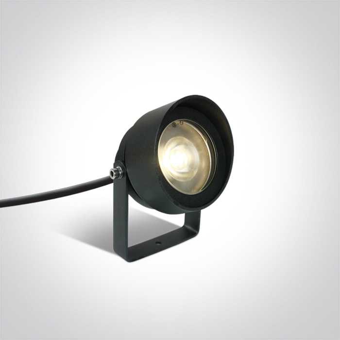 11W LED lauko šviestuvas, antracito sp., 3000K, 67488B/AN/W
