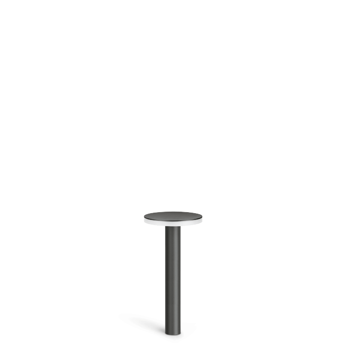 11W LED lauko šviestuvas KIT 07 - LINE 220 POST H500, juodas, 3000K