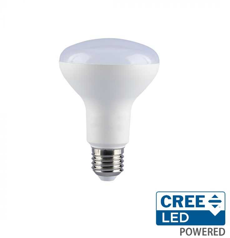11W LED lemputė, R80, E27, 3000K, 120°, CREE LED Chip