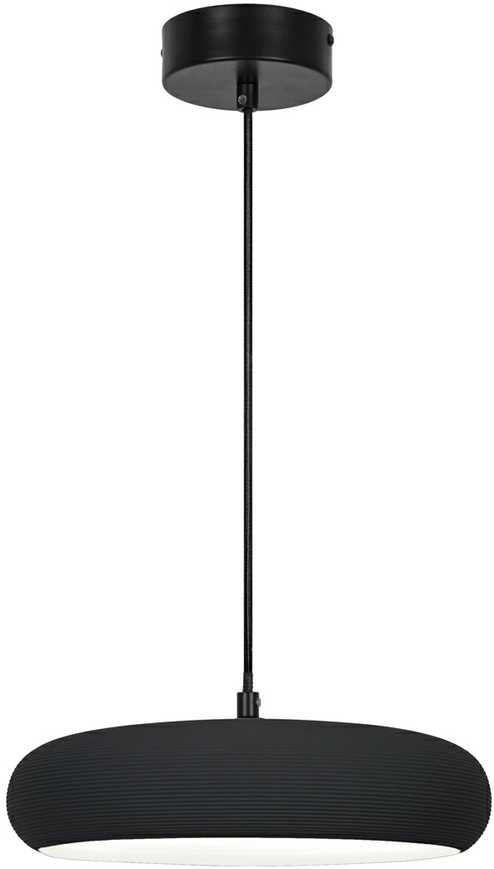 11W LED pakabinamas šviestuvas LOGAN, pilkos/juodos sp., 3000K, 4306501
