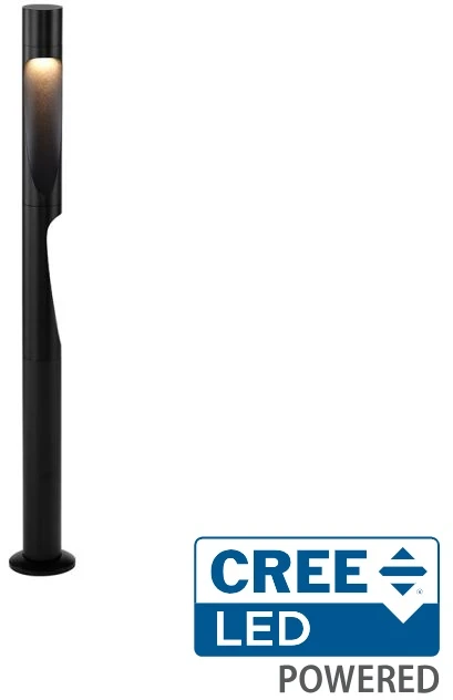 11W LED pastatomas lauko šviestuvas, juodas, 3000K, IP65, CREE LED chip