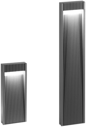 11W LED pastatomas lauko šviestuvas LUMINA, antracito sp., IP65