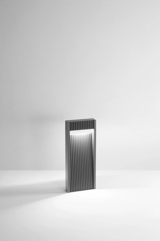 11W LED pastatomas lauko šviestuvas LUMINA, antracito sp., IP65