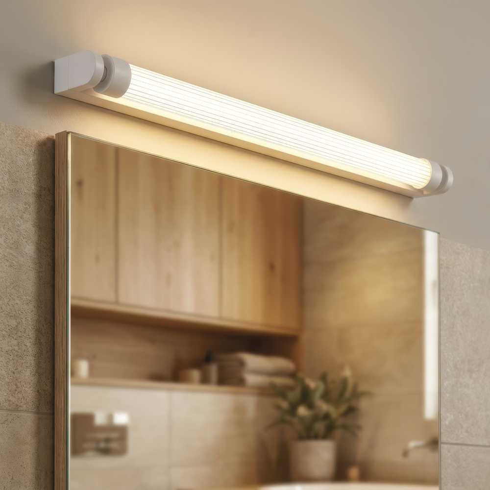 11W LED sieninis šviestuvas LINEO, baltas, 2700/3000K, IP44, A4008070B