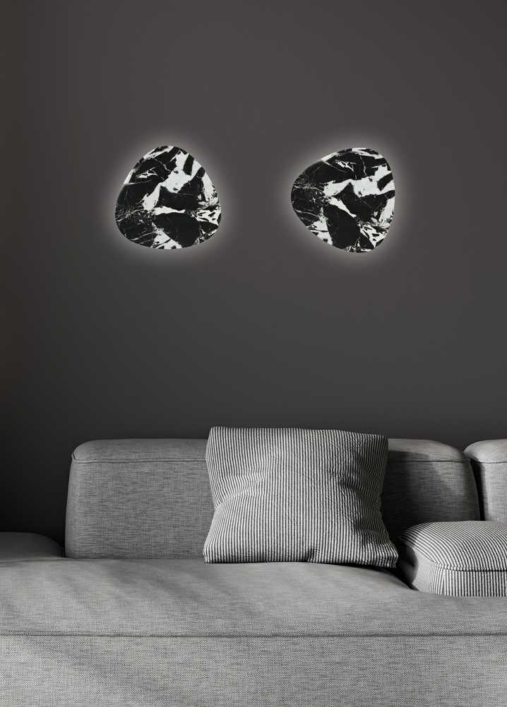 11W LED sieninis šviestuvas ROCK, baltas, 3000K, 4293100