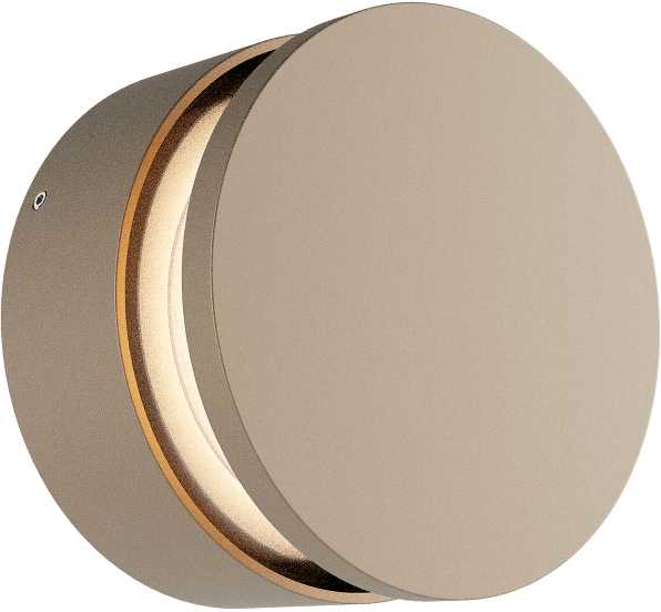 11W LED sieninis šviestuvas RUNDE, rusvas, 3000K, dimeriuojamas, 01-3945