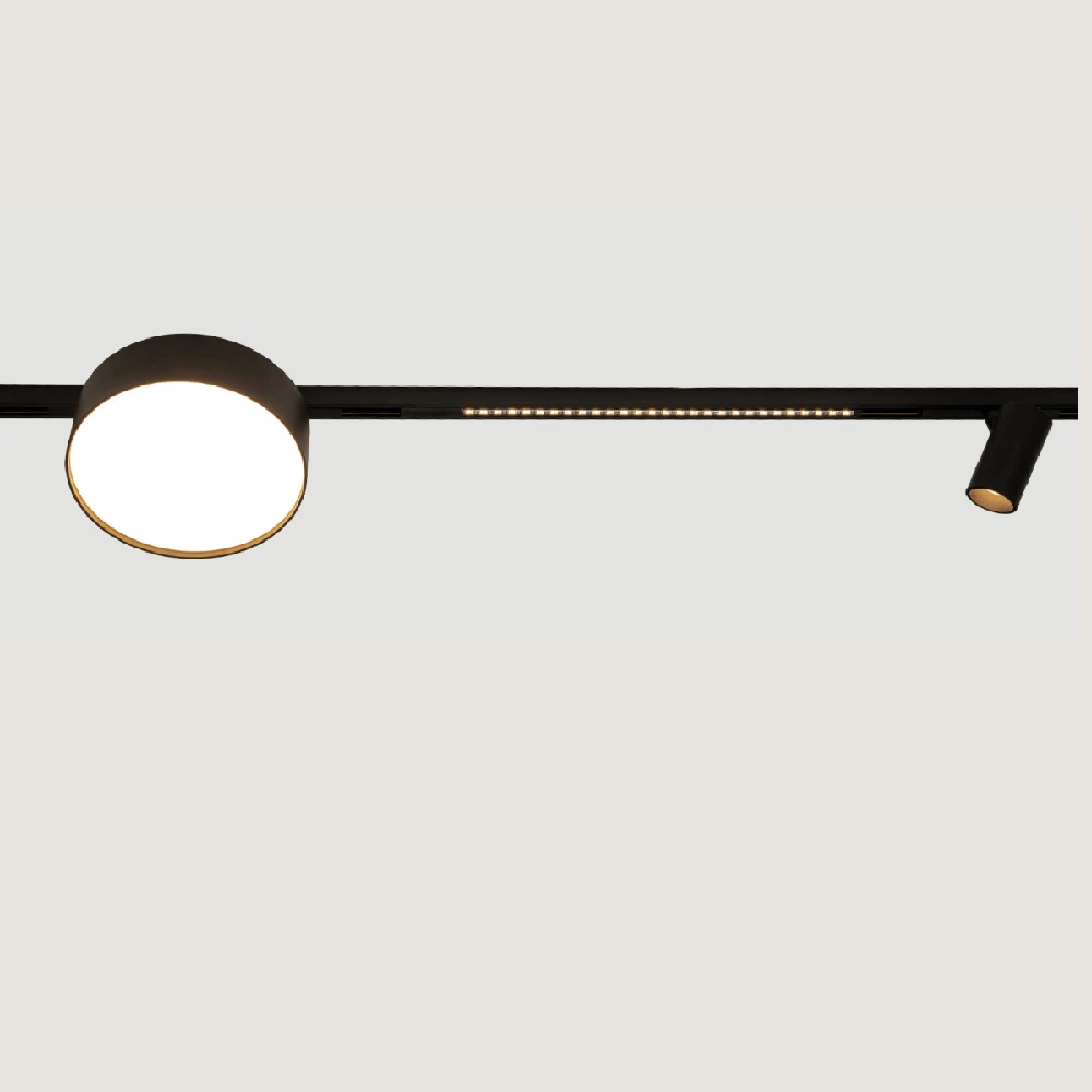 11W LED šviestuvas į magnetinę sistemą ZAMBELIS MAGNETIC 6MM, juodas, 3000K, 25257