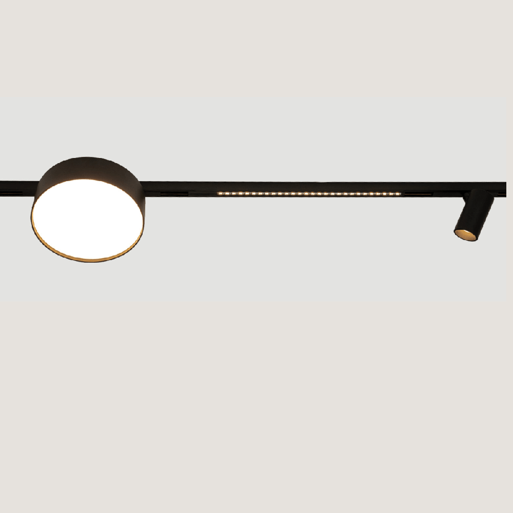 11W LED šviestuvas į magnetinę sistemą ZAMBELIS MAGNETIC 6MM, juodas, 3000K, 25257