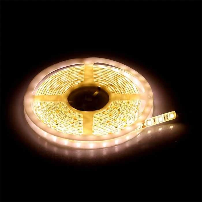 V-tac 11W/m LED juosta, 12V, 60LED/m, 3000K, IP65, 5m ritė