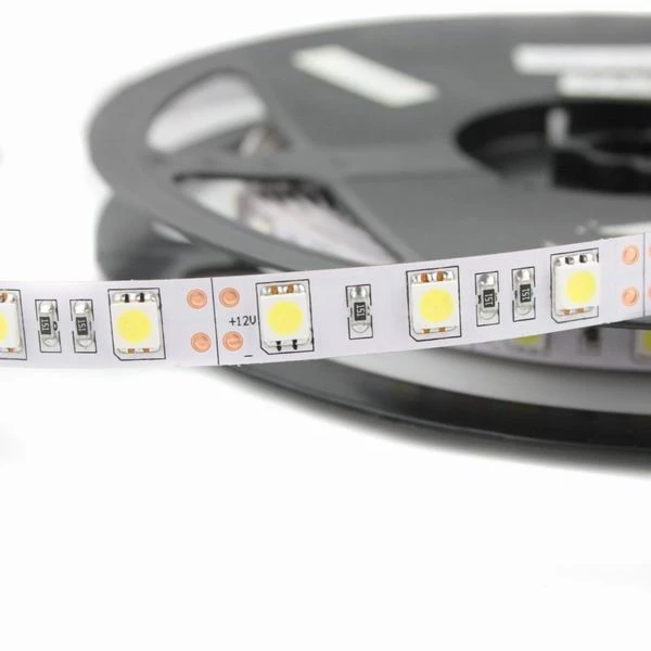 V-tac 11W/m LED juosta, 60LED/m, 4000K, IP65, 5 metrų ritė