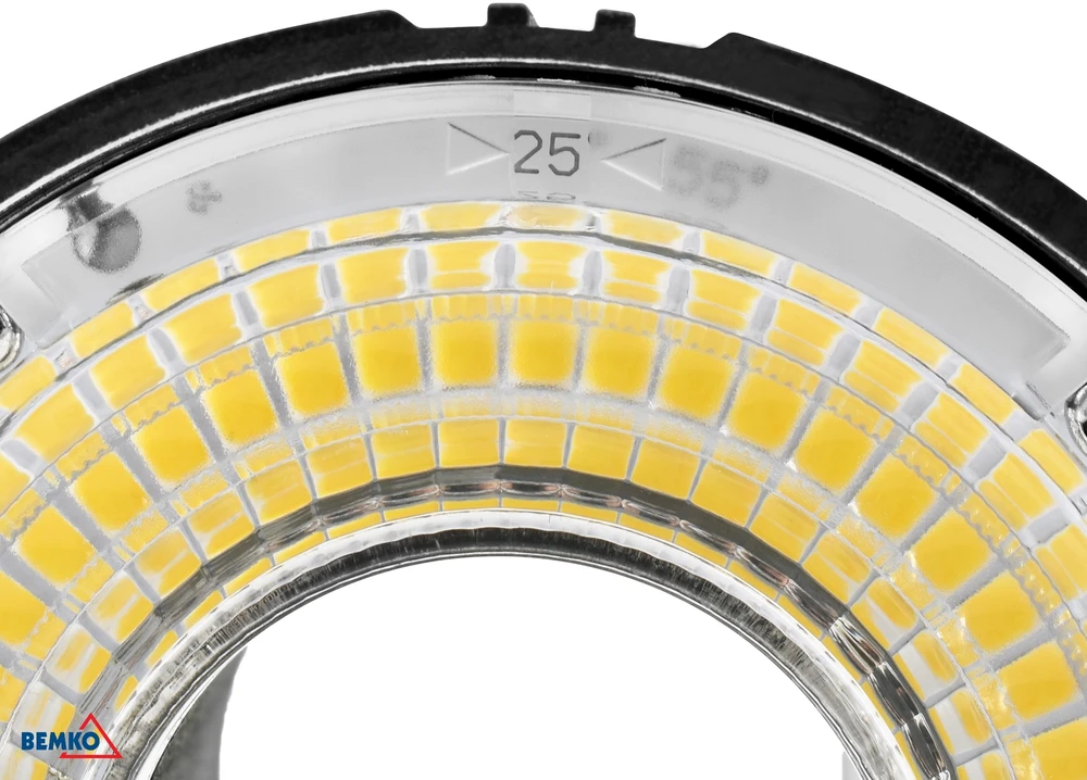 Bemko 12-40W LED akcentinis šviestuvas į 3 fazių bėgelį VASKO, juodas, 4000K