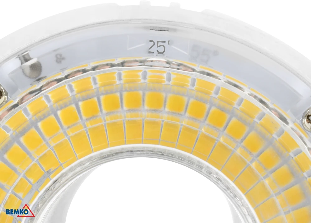 Bemko 12-40W LED akcentinis šviestuvas į 3 fazių bėgelį VASKO, baltas, 3000K