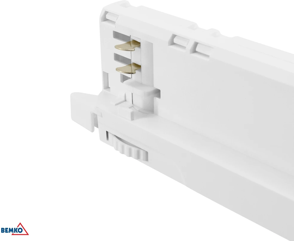 Bemko 12-40W LED akcentinis šviestuvas į 3 fazių bėgelį VASKO, baltas, 3000K