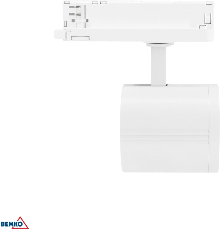 Bemko 12-40W LED akcentinis šviestuvas į 3 fazių bėgelį VASKO, baltas, 4000K