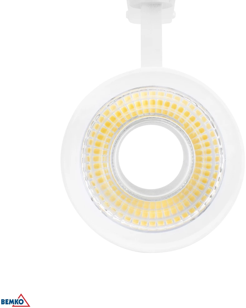 Bemko 12-40W LED akcentinis šviestuvas į 3 fazių bėgelį VASKO, baltas, 4000K