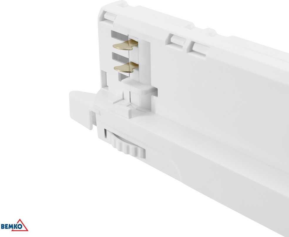 Bemko 12-40W LED akcentinis šviestuvas į 3 fazių bėgelį VASKO, baltas, 4000K