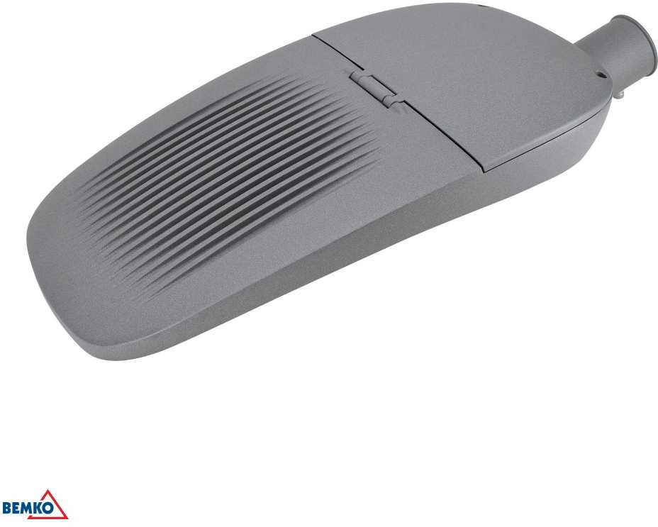 120W LED gatvės šviestuvas JASPER, pilkas, 4000K, IP66