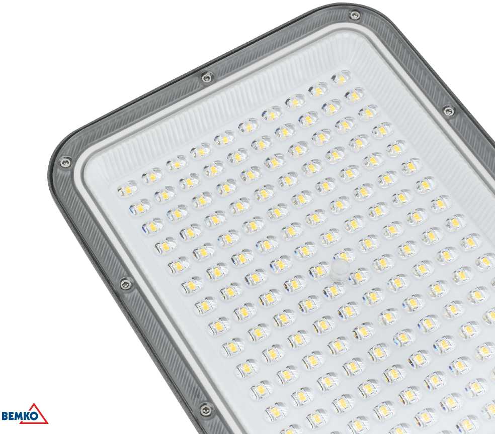 Kafler 120W LED gatvės šviestuvas LOPER 3, pilkas, 4000K, IP65