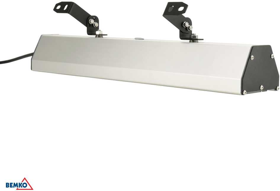 120W LED linijinis pramoninis šviestuvas MASTER PROFESSIONAL, anoduoto aliuminio sp., 4000K, IP65