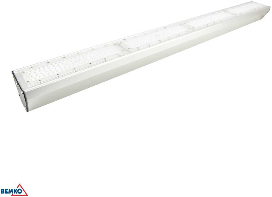 120W LED linijinis pramoninis šviestuvas MASTER PROFESSIONAL, anoduoto aliuminio sp., 4000K, IP65