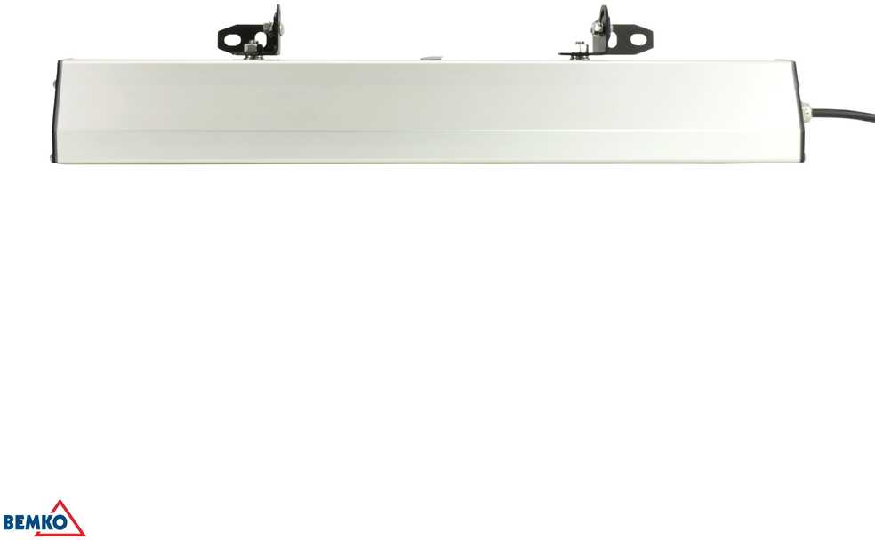 120W LED linijinis pramoninis šviestuvas MASTER PROFESSIONAL, anoduoto aliuminio sp., 4000K, IP65