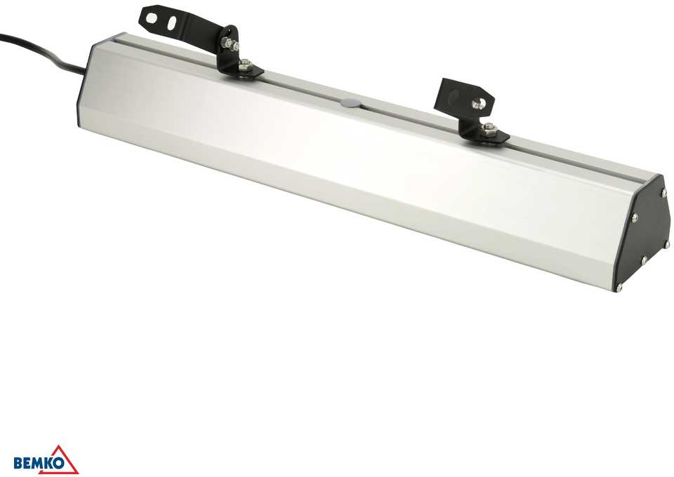 120W LED linijinis pramoninis šviestuvas MASTER PROFESSIONAL, anoduoto aliuminio sp., 4000K, IP65