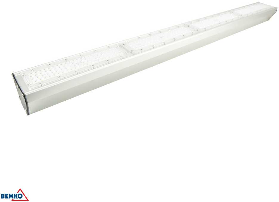 120W LED linijinis pramoninis šviestuvas MASTER PROFESSIONAL, anoduoto aliuminio sp., 4000K, IP65