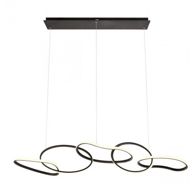 120W LED pakabinamas šviestuvas BIAS, juodas, 3000/4500/6500K, dimeriuojamas, 01-3393