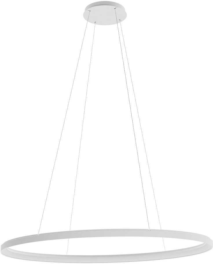 120W LED pakabinamas šviestuvas NOBU, baltas, 3000/4000K, dimeriuojamas, 01-3818