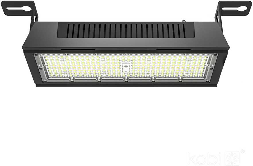 120W LED UFO šviestuvas NICO, juodas, 4000K, dimeriuojamas