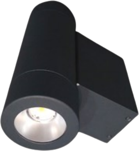 12,2W LED sieninis šviestuvas BERYL PROOF, antracito sp., 3000K, IP65