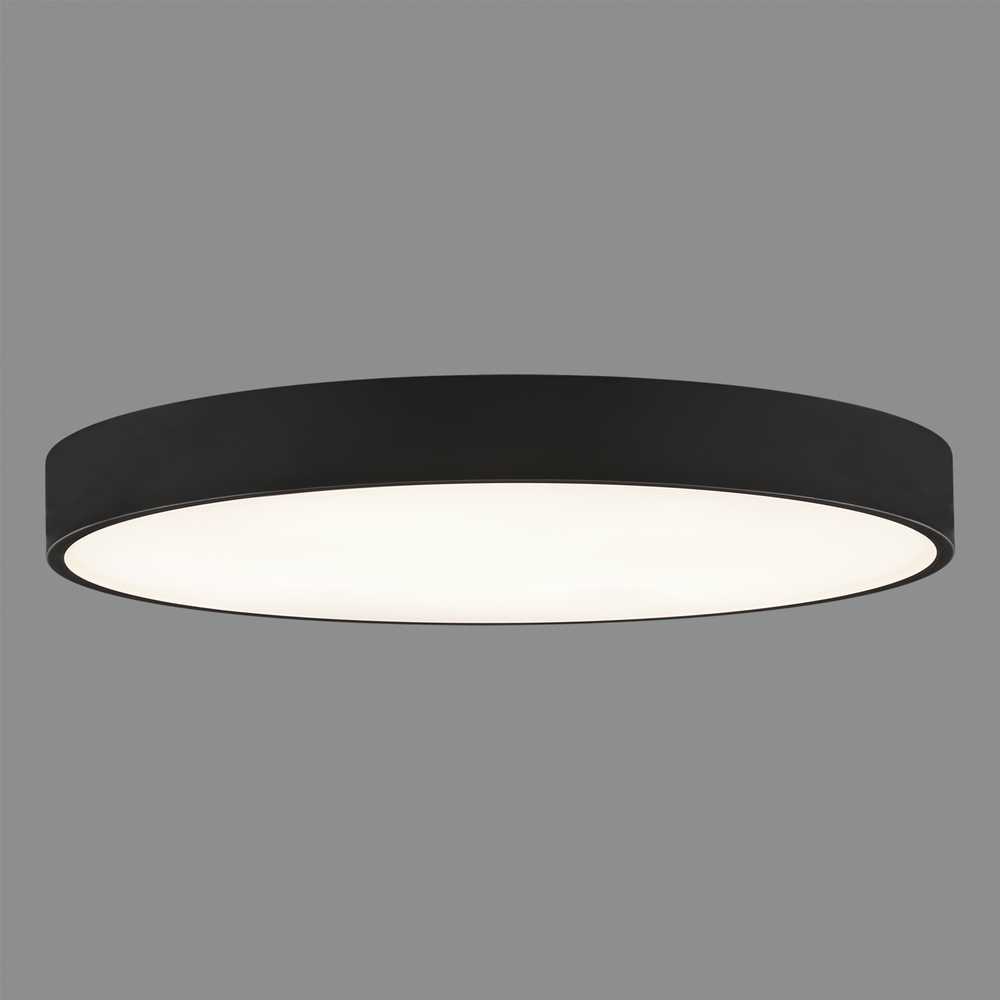 126W LED lubinis šviestuvas ISIA, juodas, 2700/3000/4000K, P3453372N