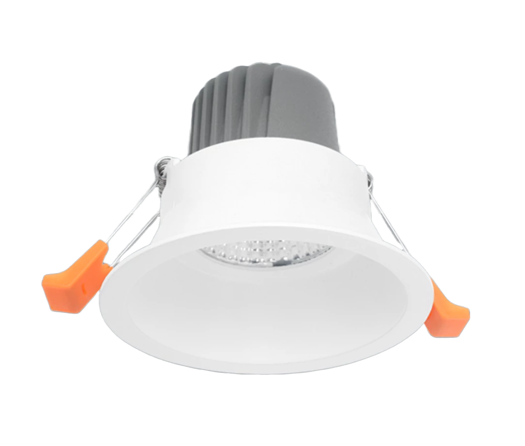 12,8W LED įleidžiamas šviestuvas BERYL NEW LED O-1, juodas, 4000K, IP44