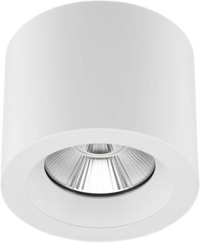 12,8W paviršinis šviestuvas BERYL SURFACE NEW LED O-1, baltas, 4000K, IP44