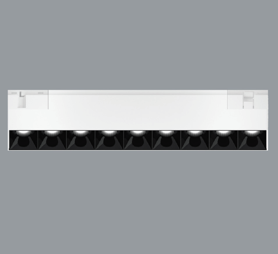 12W LED šviestuvas DARK LIGHT į magnetines sistemas INSIGHT, baltas, 3000K