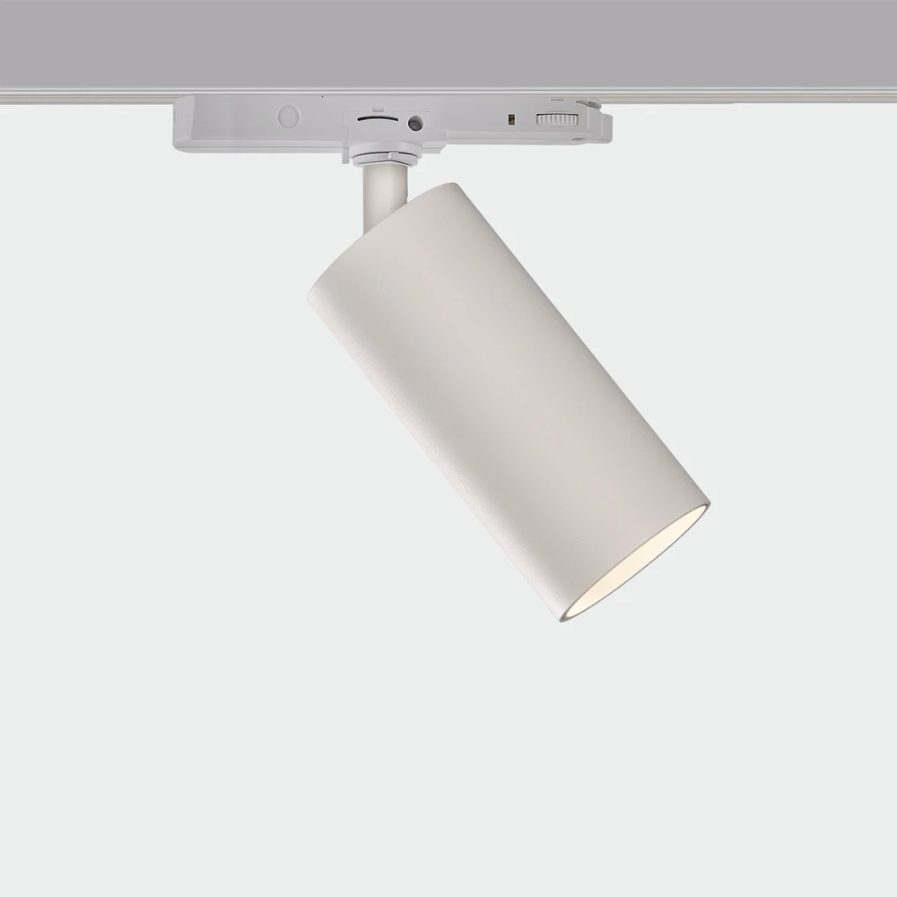 12W LED akcentinis šviestuvas į 3 fazių bėgelį PIPE, baltas, 4000K, T3986110B