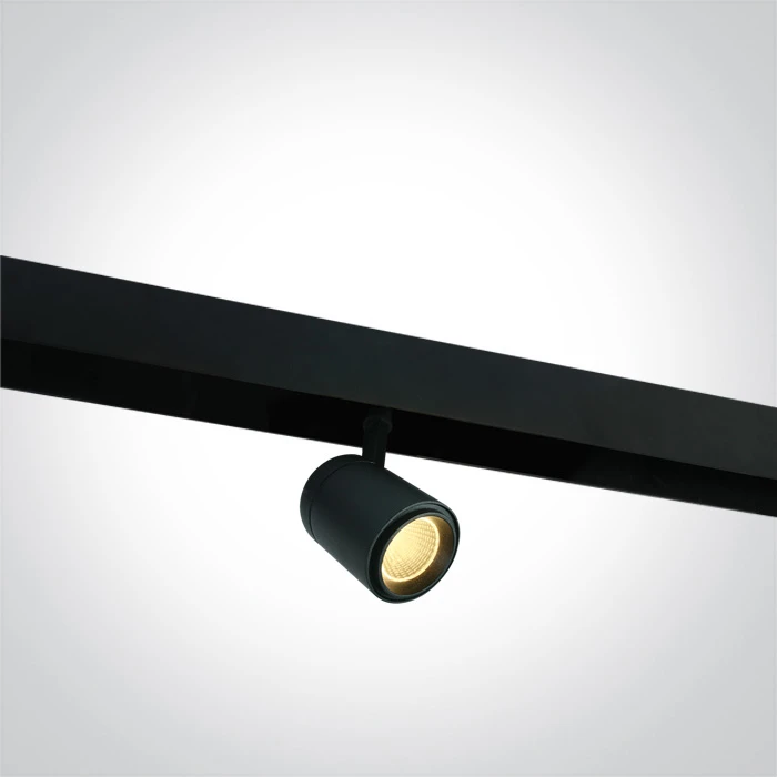 12W LED akcentinis šviestuvas į magnetines sistemas ONELIGHT MINI/MIDI/MAXI, juodas, 3000/3500/4000K, 42114A/B/V