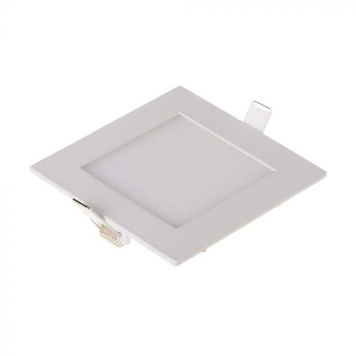 V-tac 12W LED įleidžiama panelė, balta, 2700K, su maitinimo šaltiniu