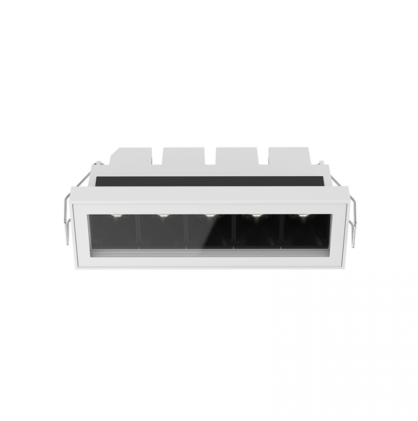 12W LED įleidžiamas fasado šviestuvas, baltas, 3000K, IP65, E333
