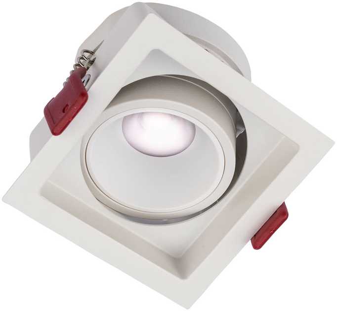 12W LED įleidžiamas pakreipiamas šviestuvas MT 148 LED, baltas, 3000K
