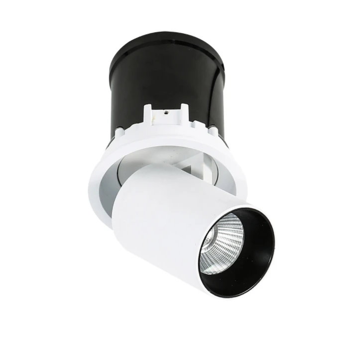 Lubinis šviestuvas Italux Įleidžiamas LED šviestuvas SL74058/12W 4000K WH+BL