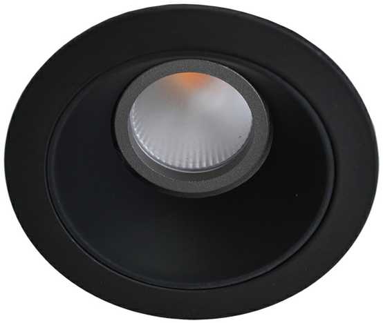 12W LED įleidžiamas šviestuvas ALEA, juodas, 2700/3000/4000K, 3914-011B-3-S-38
