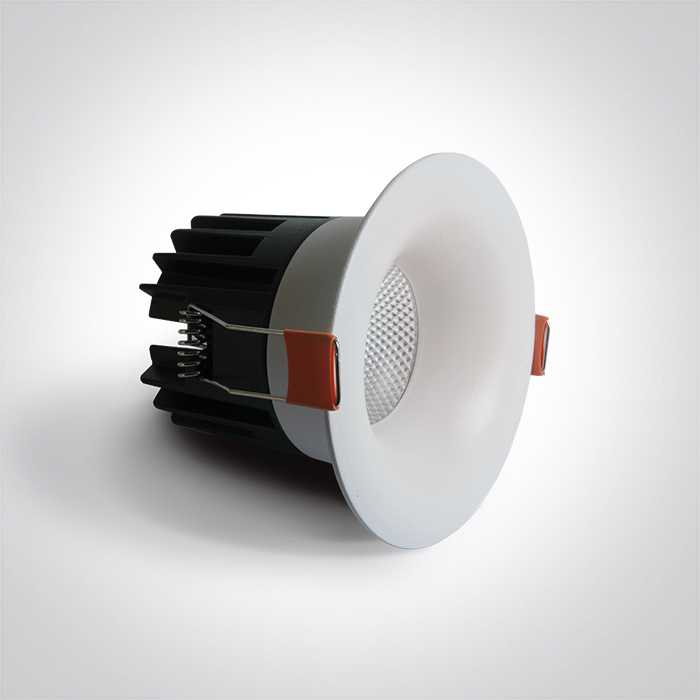 12W LED įleidžiamas šviestuvas, baltas, 3000/4000/5000K, 10112RA/W/V
