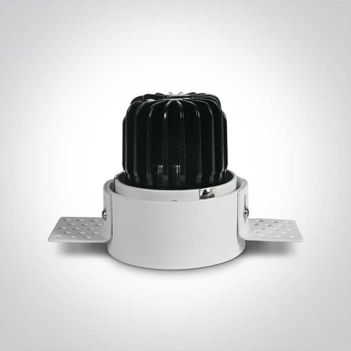 12W LED įleidžiamas šviestuvas, baltas, 3000K, 11112T/W/W