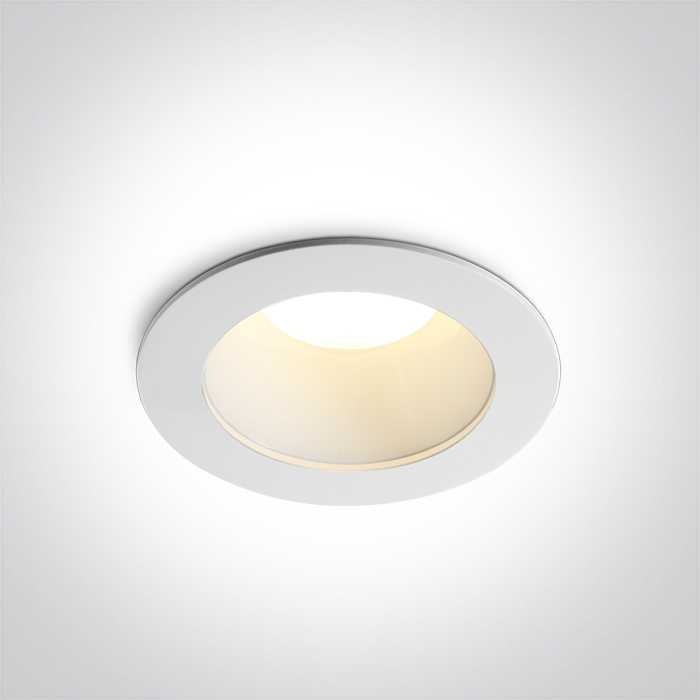 12W LED įleidžiamas šviestuvas, baltas, 3000/4000/5000K, 10112ED/W/V