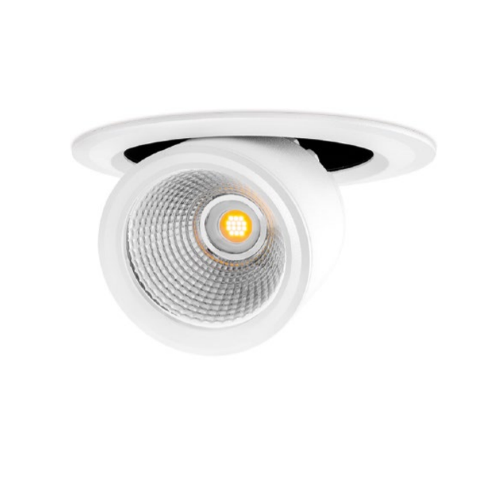 12W LED įleidžiamas šviestuvas HIDDEN, baltas, 3000K, 24°