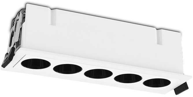 12W LED įleidžiamas šviestuvas INVISIBLE, baltas, 3000K, dimeriuojamas, E3980000BDT