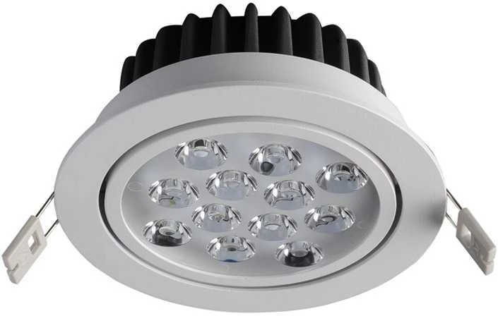 Pakabinamas šviestuvas Italux Įleidžiamas LED šviestuvas TS04136A 12W 1200LM 3000K S.WH