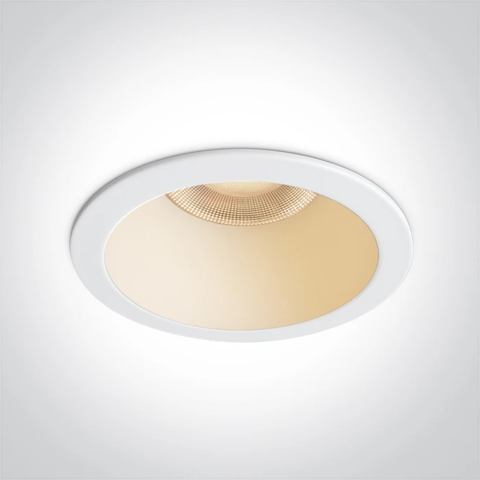 12W LED įleidžiamas vidaus/lauko šviestuvas, baltas, 3000/3500/4000K, IP65, 10112G/W/V